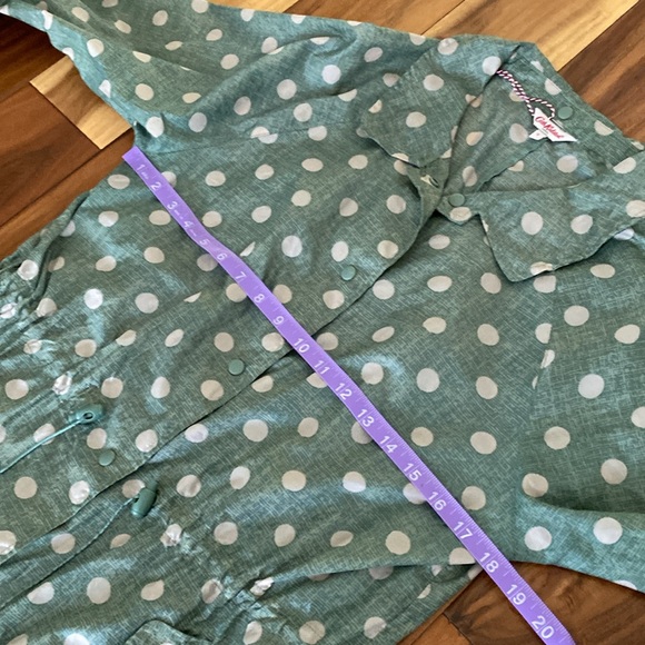 Cath Kidston Rain Jacket Windbreaker Lightweight Trench Coat Size Small - Picture 6 of 7